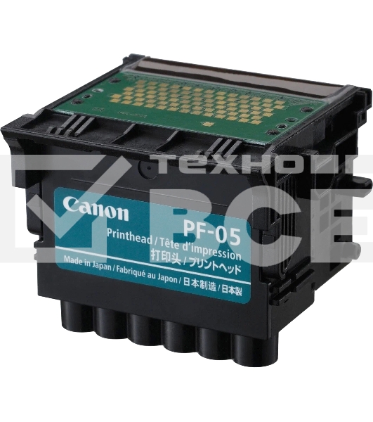 Печатающая головка Canon PF-05 многоцветный для Canon iPF6300, iPF6300S, iPF6350, iPF6400, iPF6400S, iPF6400SE, iPF6450, iPF8300, iPF8300S, iPF8400, iPF8400S, iPF8400SE, iPF9400, iPF9400S