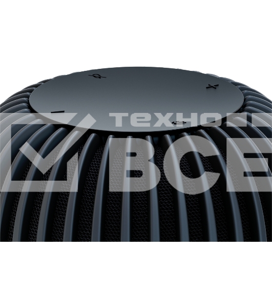 Умная колонка SBER Boom SBDV-00090, 40Вт, с голосовым ассистентом Салют, черный (SBDV-00090a)