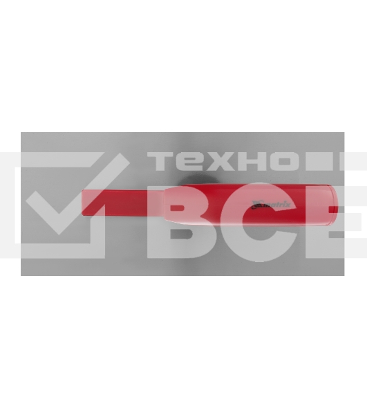 Гладилка стальная, 280 х 130 мм, зеркальная полировка, пластмас. ручка Matrix