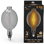 Лампа светодиодная филаментная Gauss Filament Vintage 8.5Вт цок.: E27 шар 220B 1800K св. свеч. белый теп. (упак.: 1 шт), фото5