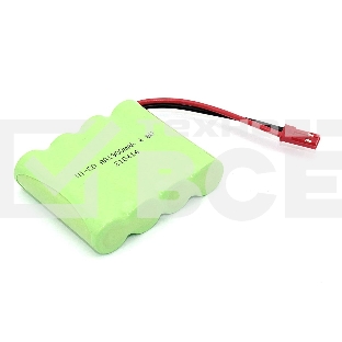 Аккумулятор Ni-Cd 4.8V 1800 mAh AA Flatpack разъем JST