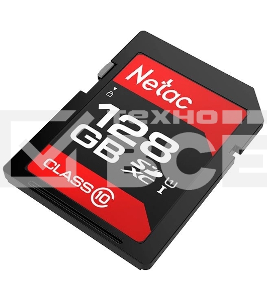 Флеш карта Netac P600 SDHC 128GB U1/C10 up to 80MB/s, retail pack