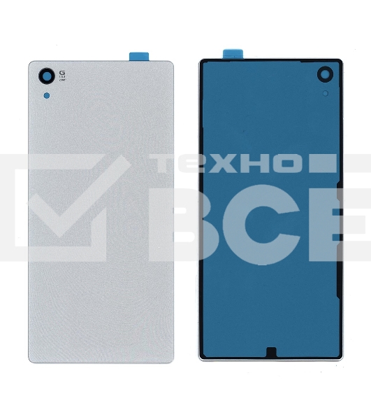 Задняя крышка для Sony Xperia Z5P E6883 серебристая