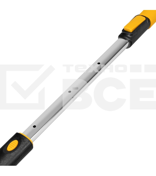 Щетка-сметка для снега со скребком Denzel, телескоп, поворотная голова, водосгон, 900-1200 мм 55308