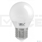Лампа Iek LLE-G45-9-230-30-E27 светодиодная ECO G45 шар 9Вт 230В 3000К E27, фото2