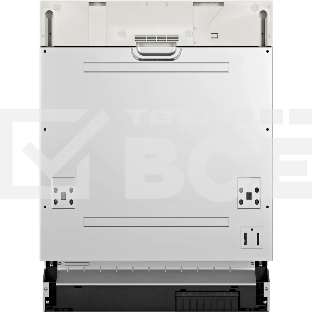 Встраиваемая посудомоечная машина Kuppersberg GIM 6092, High-Tech, 60 см, 15 комплектов, 7 программ, 3 корзины, конденсационная сушка, луч на полу, полная защита от протечек, индикатор отсутствия соли и ополаскивателя, отображение времени мытья, кнопочное