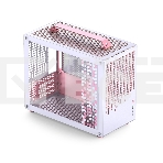 Корпус без блока питания Case JONSBO Z20, Mini-Tower, TG, no fan, 1xUSB-A 3.2 + 1xUSB-C 3.2, mATX, mITX Pink/White, фото7