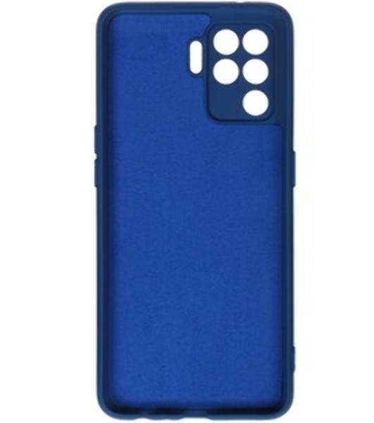 Чехол (клип-кейс) DF oOriginal-11, для Oppo Reno 5 Lite, синий df ooriginal-11 (blue)