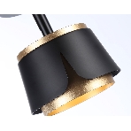 Светильник Ambrella light TN71227 BK/GD черный/золото GX53 D100*147, фото4