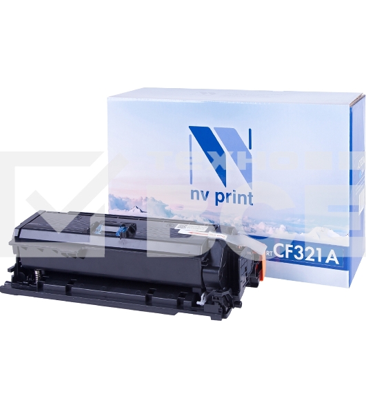Картридж лазерный NVPrint совместимый НР CF321A Cyan для LJ Color M680dn M680f, M680z (16500k)
