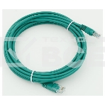 Сетевое оборудование  Patchcord molded 5E Copper 5m green, фото 1