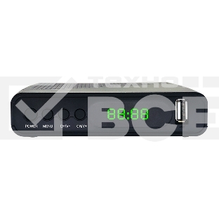 Ресивер HYUNDAI H-DVB500 черный Цифровой TV