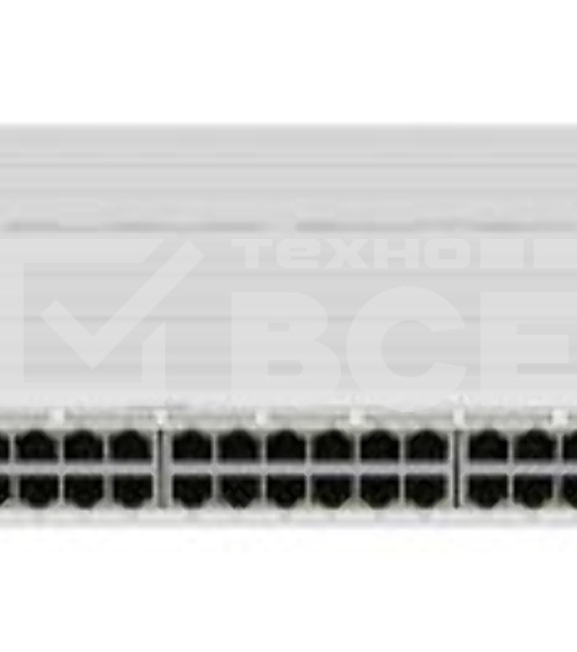 Коммутатор CRS354-48P-4S+2Q+RM Cloud Router Switch 354-48P-4S+2Q+RM with 48 x Gigabit RJ45 LAN (all PoE-out), 4 x 10G SFP+ cages, 2 x 40G QSFP+ cages, RouterOS L5, 1U rackmount enclosure, 750W PSU
