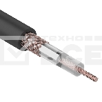 Кабель RG-58 A/U, (64%), 50 Ом, 100м., черный  01-2003  Rexant, фото 1