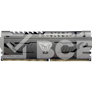 Оперативная память Patriot Viper Steel, DDR4, 8GB (1x8GB), 3600MHz, CL18, с радиатором, черный