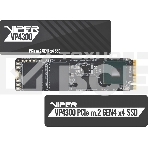 Накопитель SSD Patriot Viper VP4300, 2Tb, PCIe 4.0 x4, M.2 2280, NVMe, R/W 7400/6800, с радиатором, фото9