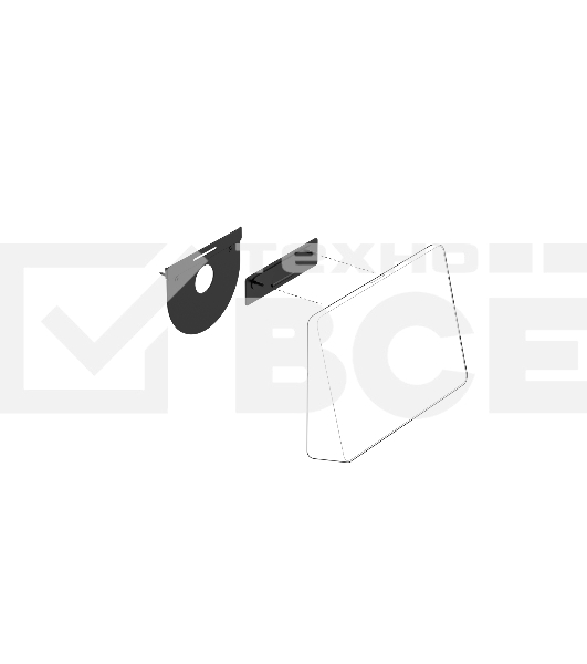 Держатель Logitech Wall Mount for Tap настенное крепление для Logitech Tap