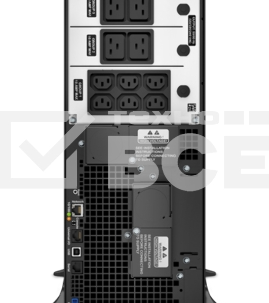 Источник бесперебойного питания APC Smart-UPS SRT SRT6KXLI 6000Вт 6000ВА черный