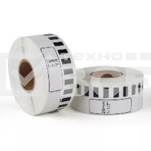 Лента Sakura DK11203 для Brother QL1060N/QL700/QL720NW/QL550/QL570/QL580N/QL1050/QL500/QL710W/QL650TD/QL570VMQL-500A/QL-560/QL-570VM/QL-650TD/QL-800/QL-810W/QL-820NBW, черный на белом, 17мм/87м, наклейка