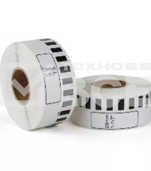 Лента Sakura DK11203 для Brother QL1060N/QL700/QL720NW/QL550/QL570/QL580N/QL1050/QL500/QL710W/QL650TD/QL570VMQL-500A/QL-560/QL-570VM/QL-650TD/QL-800/QL-810W/QL-820NBW, черный на белом, 17мм/87м, наклейка