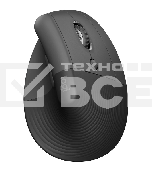 Мышь беспроводная Logitech Lift графитовый, 4000 dpi, радиоканал, Bluetooth, USB, кнопки - 6
