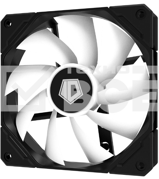 Вентилятор для корпуса ID-Cooling TF-12025-ARGb черный, 120 мм, 1500 об/мин, 30.5 дБ, 4 pin