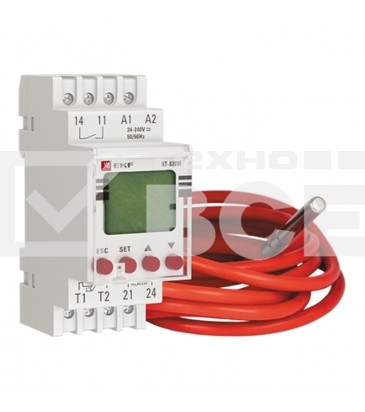 Реле температуры с дисплеем RT-820M (-25....+130 С) PROxima EKF RT-820M