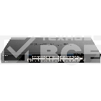 Управляемый L3 стекируемый коммутатор D-Link DGS-1520-28MP/A1A с 20 портами 10/100/1000Base-T, 4 портами 100/1000/2.5GBase-T, 2 портами 10GBase-T и 2 портами 10GBase-X SFP+, фото2