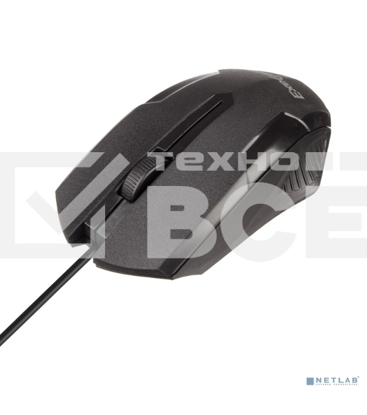 Мышь проводная ExeGate Professional Standard SH-9025 черный, 1000 dpi, USB, кнопки - 3