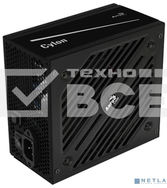 Блок питания Aerocool / Formula CYLON 600, 600Вт, 80 PLUS, 120мм, черный