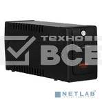 Источник бесперебойного питания ExeGate EP285542RUS Power Back BNB-650.LED.AVR.C13.RJ.USB <650VA/360W, LED, AVR,4*IEC-C13, RJ45/11, USB, Black>, фото2