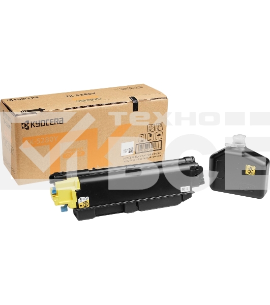 Картридж лазерный Kyocera TK-5280Y (1T02TWANL0) желтый для M6235cidn/M6635cidn/P6235cdn 11000 стр