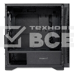 Компьютерный корпус без блока питания HSPD M320, Mesh Mini-tower, черный, slide TG, 0.45 SPCC, 2x140мм ARGb+1x120мм ARGb mATX, mITX 160/340/184мм 2x2.5