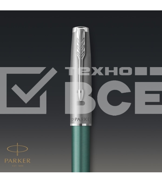 Ручка перьевая Parker Sonnet Essentials SB F545 (CW2169362) LaqGreen CT F сталь нержавеющая подар.кор.