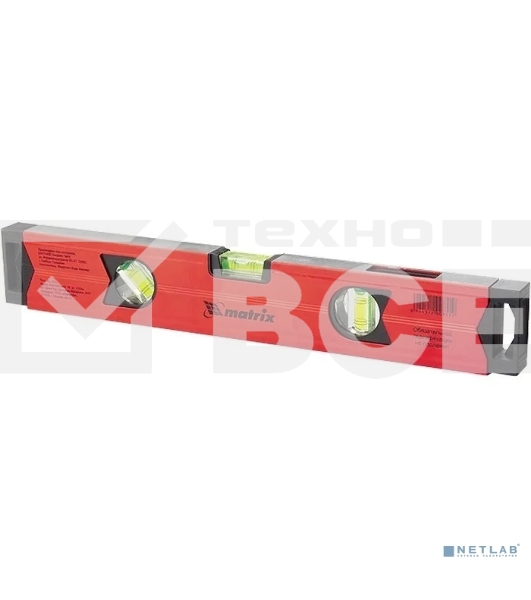 Уровень Matrix 400мм 0.5мм/м 3 глазка