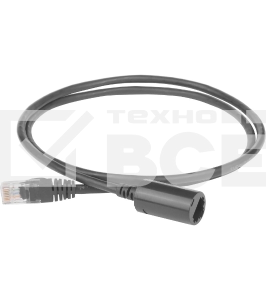 Патч-корд Lanmaster LAN-PCEXT/U5E-3.0-GY UTP RJ-45 мод.-вилка RJ-45 кат.5E 3м серый LSZH (уп.:1шт)