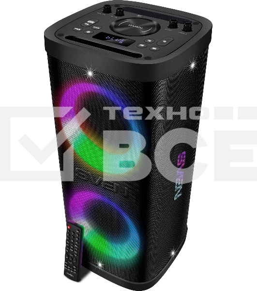 Колонка порт. Sven АС PS-930 черный 150W 1.0 BT/3.5Jack 7200mAh (SV-022402)