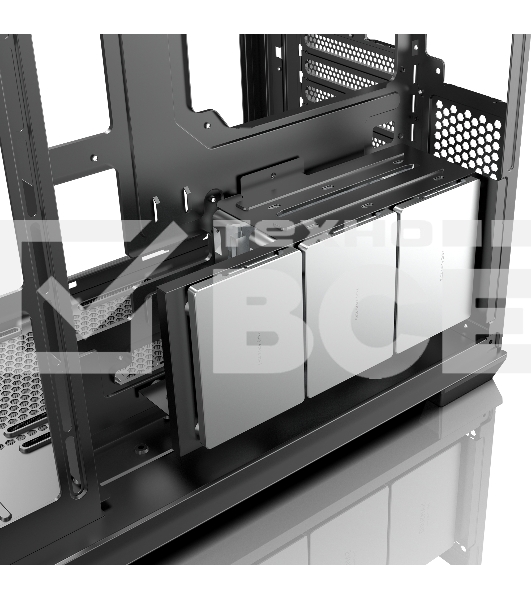 Компьютерный корпус без блока питания Case Raijintek ATREUS BT4, Midi-Tower, TG, 4x120мм ARGB, 2xUSB-A 3.0 + 1xUSB Type-C, E-ATX, ATX, mATX, mITX черный