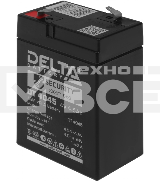 Батарея для ИБП Delta DT 4045 (4V, 4.5Ah)
