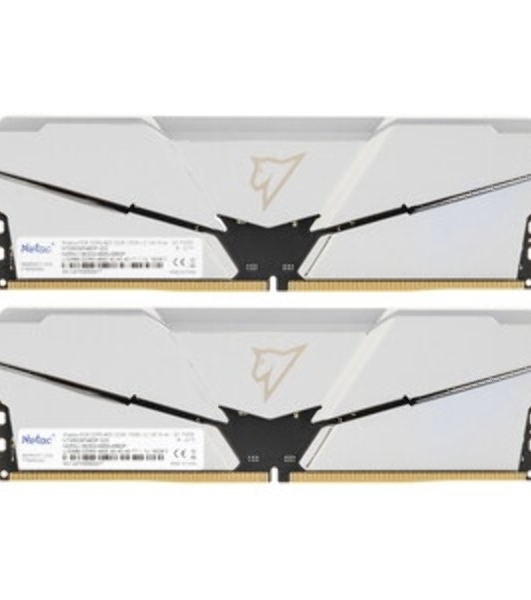 Оперативная память NETAC, DDR5, 32GB (2x16GB), 7200MHz, CL34, DIMM, с радиаторами, RGB, серебристый