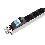 Вертикальный блок розеток Rem-16 с авт. 16А, 25 Shuko, 16A, алюм., 42-48U, шнур 3 м., фото5