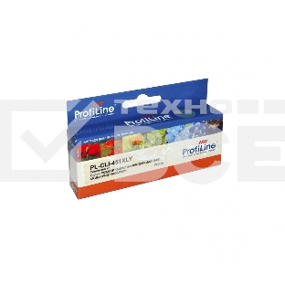 Картридж струйный PL-CLI-451Y для Canon PIXMA iP7240/MG5440/MG5540/MG6340/MG6440/MG7140/MX924 Yellow водн ProfiLine