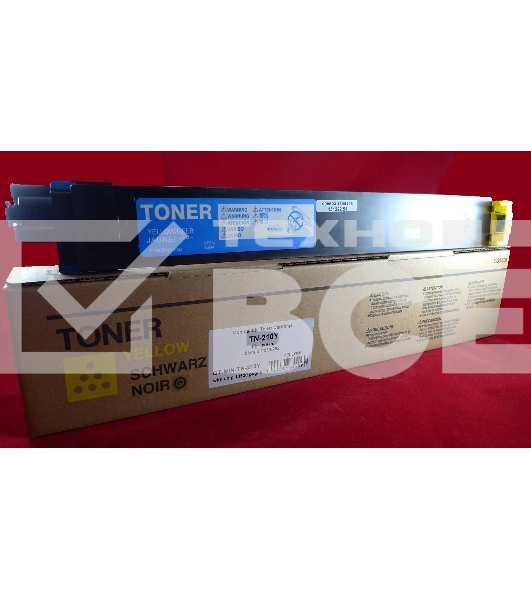 Тонер Konica-Minolta bizhub C250/252 желтый TN-210Y (туба, 260 гр.) JPN