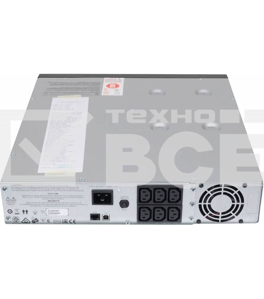 Источник бесперебойного питания APC Smart-UPS C SMC2000I-2U 1300Вт 2000ВА черный