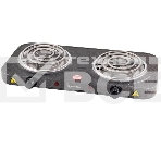 Плита электрическая Homestar HS-1105 1000+1000Вт Ф140+140мм ТЭН, фото 1