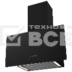 Вытяжка кухонная Krona CLEMENTINA 600 black S  Цвет:Черный; Материалы:Металл/стекло; Производительность (куб. м/час):1050; Управление:сенсорное; Таймер:есть, на 5 мин.; Уровень шума при работе, дБ:50; Освещение:LED лампы 2х2 Вт; Диаметр воздуховода, мм:15, фото2