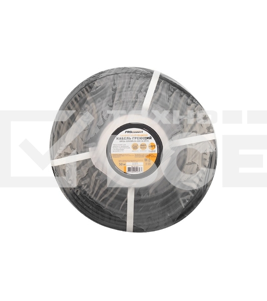 Кабель греющий саморегулирующийся экранированный SRF24-2CR/SRL24-2CR (24 Вт/1 м), 50 м PROconnect