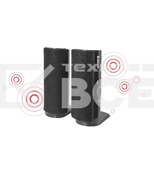 Акустическая система Defender SPK-210 2.0, 2x2W, разъем для наушников 65210
