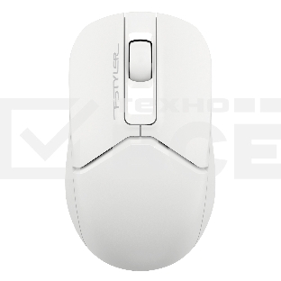 Мышь беспроводная A4Tech Fstyler FG12S белый, 1200 dpi, радиоканал, USB, кнопки - 3