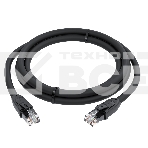 Патч-корд GCR прямой 10.0m UTP кат.6, черный, 24 AWG, литой без фиксатора, ethernet high speed 1 Гбит/с, RJ45, T568B, GCR-52536, фото3